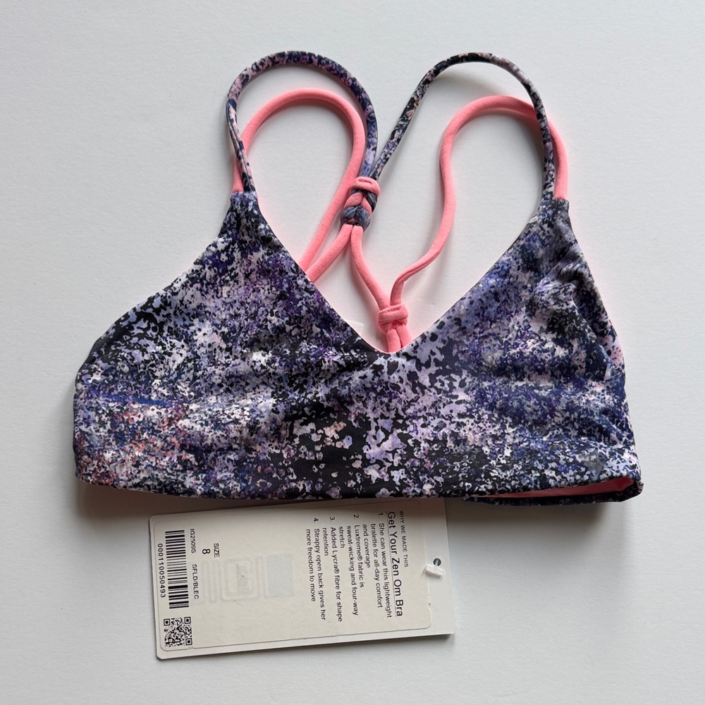 NWT Ivivva/lululemon Pink and Purple Activewear Top